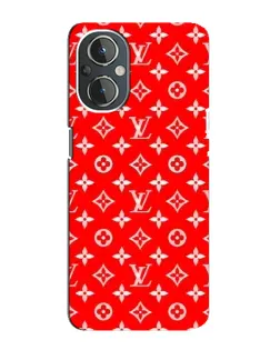 Чехол для OnePlus Nord N20 с картинкой «Яркий паттерн LV»