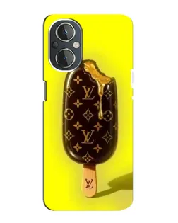Чехол для OnePlus Nord N20 с картинкой «Мороженое от LV»