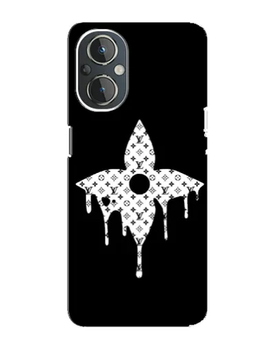 Чехол для OnePlus Nord N20 с картинкой «Цветочная монограмма» Чехол для OnePlus Nord N20 с картинкой «Цветочная монограмма»