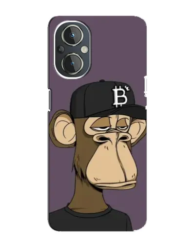 Чехол для OnePlus Nord N20 с картинкой «Bored Ape в кепке»