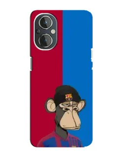 Чохол для OnePlus Nord N20 з картинкою «Bored Ape — фанат Барси» Чохол для OnePlus Nord N20 з картинкою «Bored Ape — фанат Барси»