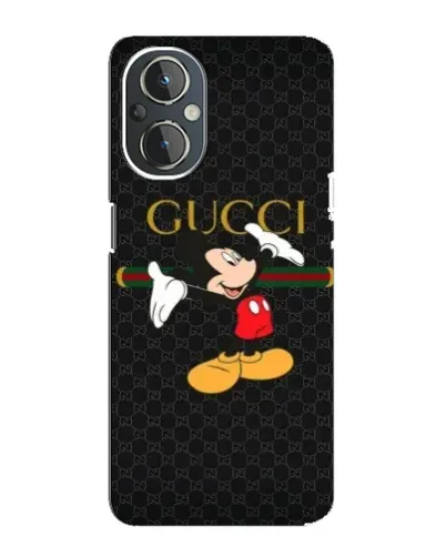 Чехол для OnePlus Nord N20 с картинкой «Микки Маус Gucci»