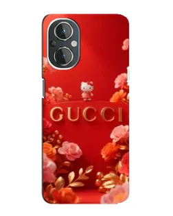Чехол для OnePlus Nord N20 с картинкой «Gucci — золотой сад»