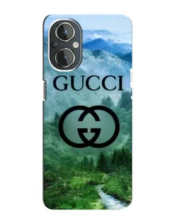 Чехол для OnePlus Nord N20 с картинкой «Gucci — горный пейзаж»