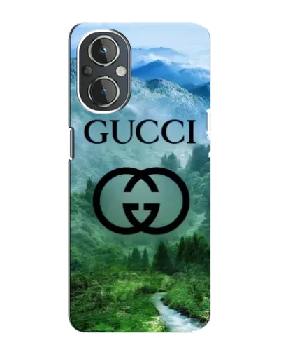 Чехол для OnePlus Nord N20 с картинкой «Gucci — горный пейзаж»