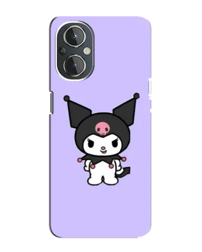 Чехол для OnePlus Nord N20 с картинкой «Kuromi — нежный фиолетовый»