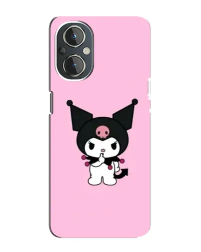 Чехол для OnePlus Nord N20 с картинкой «Kuromi — розовая нежность»
