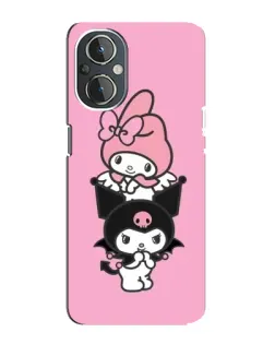 Чехол для OnePlus Nord N20 с картинкой «My Melody и Kuromi»