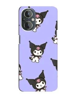 Чехол для OnePlus Nord N20 с картинкой «Паттерн с Kuromi»
