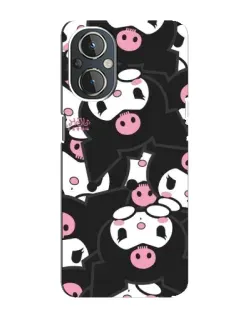 Чехол для OnePlus Nord N20 с картинкой «Паттерн голов Куроми»