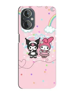 Чехол для OnePlus Nord N20 с картинкой «My Melody и Kuromi»