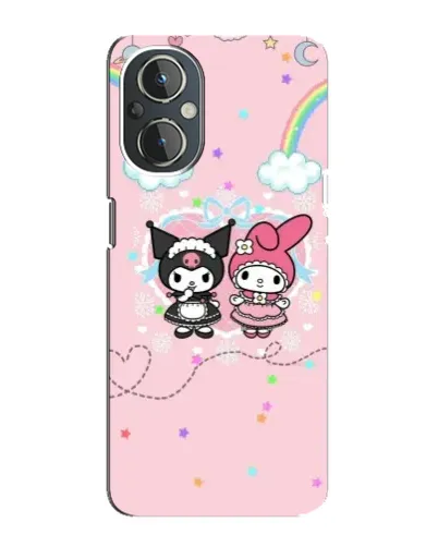 Чехол для OnePlus Nord N20 с картинкой «My Melody и Kuromi»