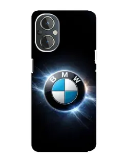 Чехол для OnePlus Nord N20 с картинкой «BMW — неоновое сияние»