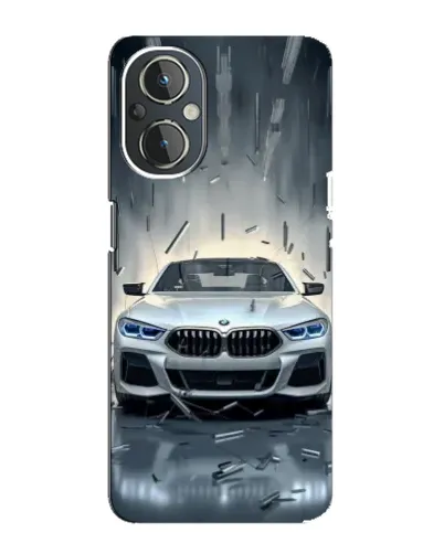 Чехол для OnePlus Nord N20 с картинкой «BMW в свете фар»
