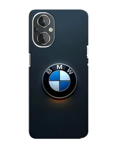 Чехол для OnePlus Nord N20 с картинкой «Логотип BMW — минимализм»