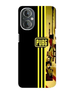 Чехол для OnePlus Nord N20 с картинкой «PUBG — камуфляжный шлем»