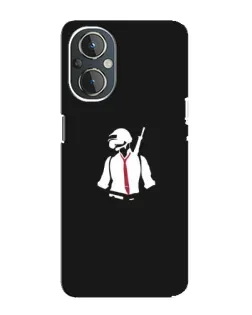 Чехол для OnePlus Nord N20 с картинкой «PUBG — силуэт воина» Чехол для OnePlus Nord N20 с картинкой «PUBG — силуэт воина»