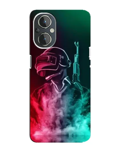 Чехол для OnePlus Nord N20 с картинкой «PUBG — огненный воин» Чехол для OnePlus Nord N20 с картинкой «PUBG — огненный воин»
