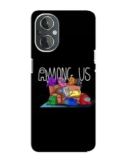 Чехол для OnePlus Nord N20 с картинкой «Логотип Among Us» Чехол для OnePlus Nord N20 с картинкой «Логотип Among Us»