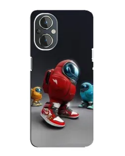 Чехол для OnePlus Nord N20 с картинкой «Among Us — 3D стиль»