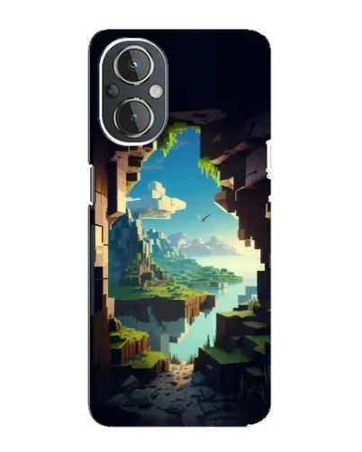 Чехол для OnePlus Nord N20 с картинкой «Вид из пещеры»