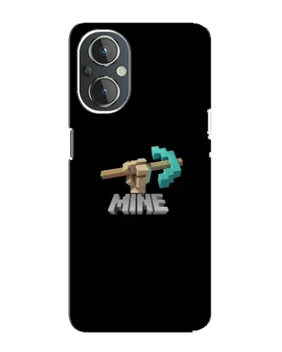 Чехол для OnePlus Nord N20 с картинкой «Алмазная кирка»