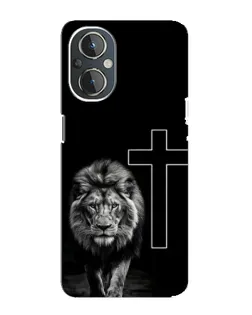Чохол для OnePlus Nord N20 з картинкою «Лев та Хрест» Чохол для OnePlus Nord N20 з картинкою «Лев та Хрест»
