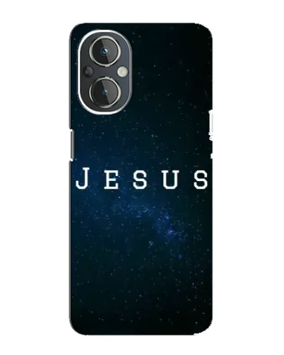 Чехол для OnePlus Nord N20 с картинкой «Звездное небо Jesus»