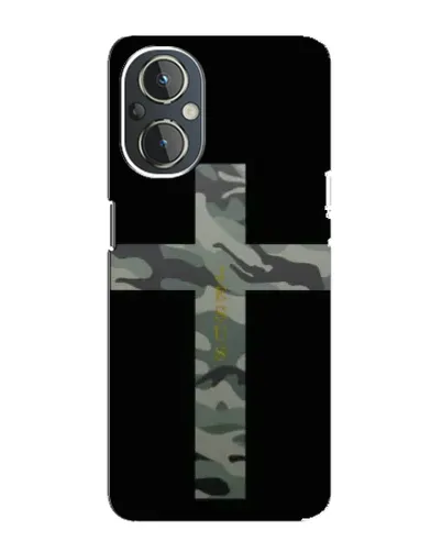 Чехол для OnePlus Nord N20 с картинкой «Милитари Крест»
