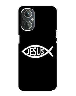 Чехол для OnePlus Nord N20 с картинкой «Классический Jesus»
