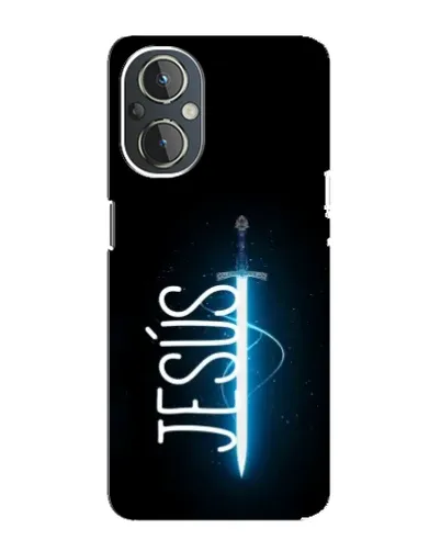Чехол для OnePlus Nord N20 с картинкой «Меч Духа Jesus»