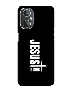 Чехол для OnePlus Nord N20 с картинкой «Вертикаль веры Jesus»