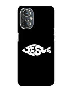 Чохол для OnePlus Nord N20 з картинкою «Риба  Jesus»