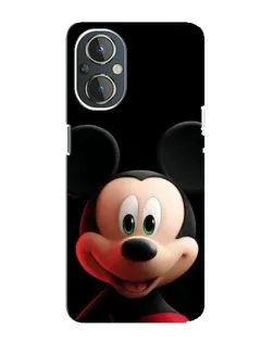 Чехол для OnePlus Nord N20 с картинкой «Улыбающийся Микки Маус»