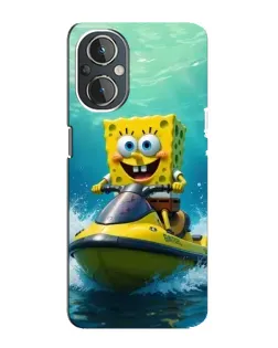 Чехол для OnePlus Nord N20 с картинкой «Спанч Боб на гидроцикле» Чехол для OnePlus Nord N20 с картинкой «Спанч Боб на гидроцикле»