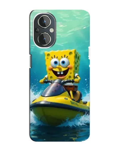 Чехол для OnePlus Nord N20 с картинкой «Спанч Боб на гидроцикле» Чехол для OnePlus Nord N20 с картинкой «Спанч Боб на гидроцикле»