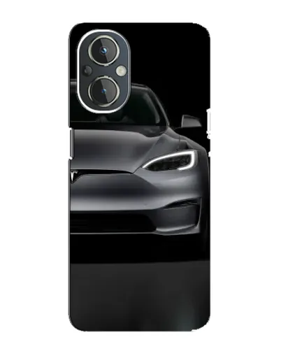 Чехол для OnePlus Nord N20 с картинкой «Tesla Model S Look»