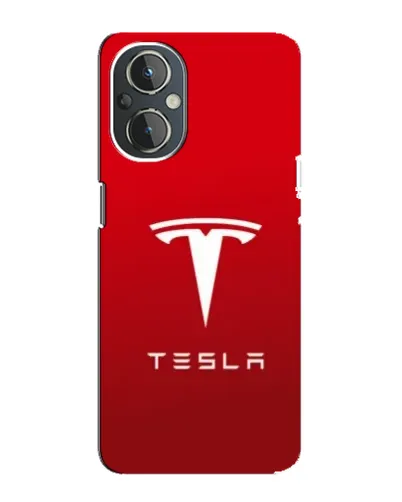 Чехол для OnePlus Nord N20 с картинкой «Tesla Red Classic»