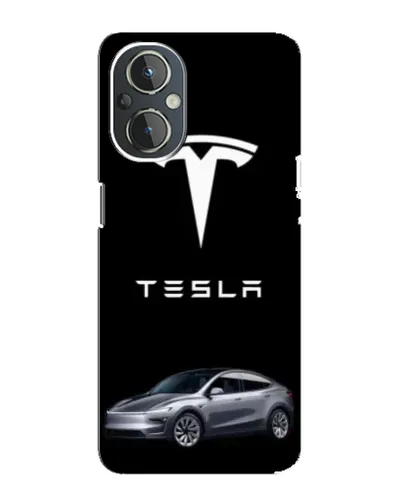 Чехол для OnePlus Nord N20 с картинкой «Tesla Model Y»