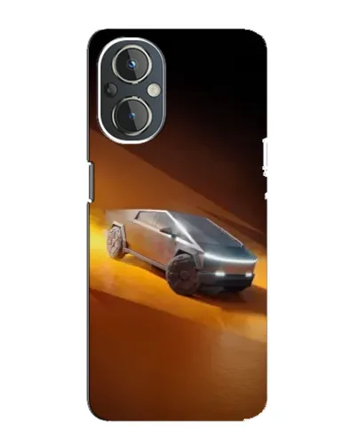 Чехол для OnePlus Nord N20 с картинкой «Cybertruck в пустыне»