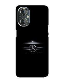 Чехол для OnePlus Nord N20 с картинкой «Mercedes — абстрактные линии»