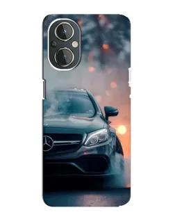 Чехол для OnePlus Nord N20 с картинкой «Mercedes — ночной город»