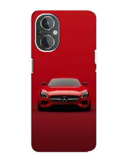 Чехол для OnePlus Nord N20 с картинкой «Красный Mercedes AMG»
