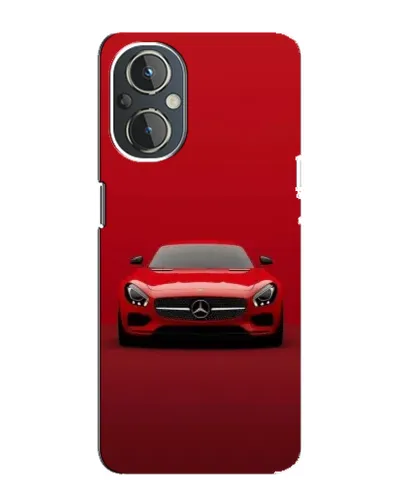 Чехол для OnePlus Nord N20 с картинкой «Красный Mercedes AMG»