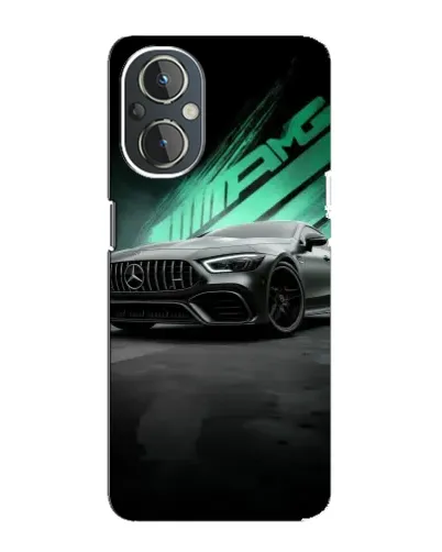 Чехол для OnePlus Nord N20 с картинкой «Темный Mercedes AMG»