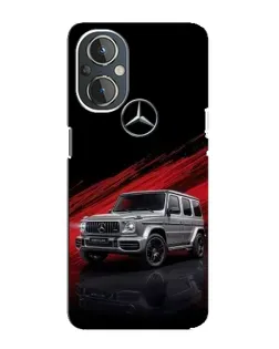 Чехол для OnePlus Nord N20 с картинкой «Mercedes G-Class красный»