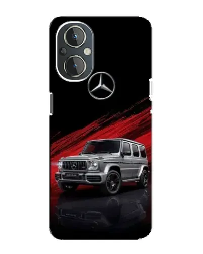 Чехол для OnePlus Nord N20 с картинкой «Mercedes G-Class красный»
