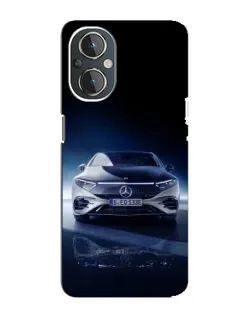 Чехол для OnePlus Nord N20 с картинкой «Ночной Mercedes EQ»
