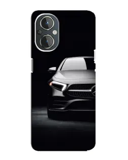 Чехол для OnePlus Nord N20 с картинкой «Свет фар Mercedes»