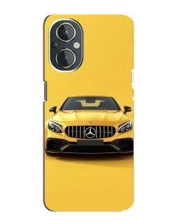 Чехол для OnePlus Nord N20 с картинкой «Желтый Mercedes GT»